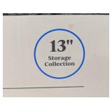 Set of 3 - 13" x 13" Fabric Bin - Brightroom™