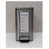 10L Stainless Slim Step Trash Can - Brightroom™