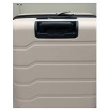 Hardside Large Checked Spinner Suitcase - Open Story™ - Pink