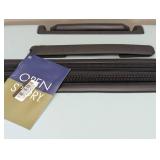 Hardside Large Checked Spinner Suitcase - Open Story™ - Muddy Aqua