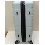 Hardside Large Checked Spinner Suitcase - Open Story™ - Muddy Aqua