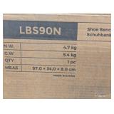 SONGMICS Bamboo Shoe Rack, Shoe Cabinet with Sofa, Shoe Bench with 3 Shelves