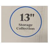 Storage Cart Black Metal with Natural Wood - Brightroom™