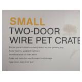 Wire Collapsible Dog Crate - Black - Boots & Barkley™ - Small