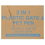 Carlson Pet Products 2360 DS Carlson Pet Plastic Pen Gray 26" x 192"