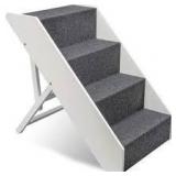 Arf Pets Dog Stairs, Wood Pet Steps for Small & Large Dogs