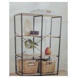 11" 6 Cube Storage Shelves - Brightroom™: Modular Decorative Storage Furniture, Anti-Tip, Open Shelves