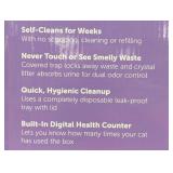 PetSafe ScoopFree Complete Plus Self-Cleaning Cat Litter Box with Disposable Crystal Litter Tray