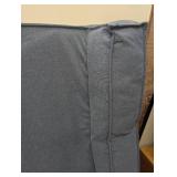 1-Sided Bolster Dog Bed - Boots & Barkley™ - Large