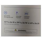 8 Cube Organizer - Brightroom™ - 58"x30"x14.5" - White