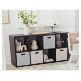 8 Cube Organizer - Brightroom™ - Black Oak