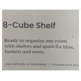 8 Cube Organizer - Brightroom™ - Black Oak