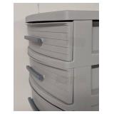 4 Drawer Weave Tower Dark Gray - Brightroom™