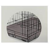 Wire Collapsible Dog Crate - Black - Boots & Barkley™ - Medium