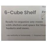 6 Cube Organizer - Brightroom™ - White