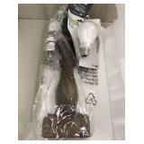 Lamp Base - Threshold BRAND 14in Tall Aged Brown Finish Includes LED Bulb