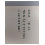 Gaiam Classic Yoga Mat 3MM Lakeside Light Grey Lightweight Portable Non-Slip