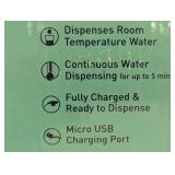 Primo Rechargeable Electronic Pump Water Bottle Accessory White: Plastic, Spot Clean, Cold Beverages