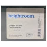 200qt Latching Tree Box - Clear Base with Regal Green Lid and Latch - Brightroom™, 200qt Capacity