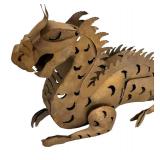Indonesian Metal Dragon Decorative Figurine