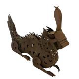 Indonesian Metal Dragon Decorative Figurine