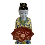 Chinese Imperial Kneeling Servant Figurine