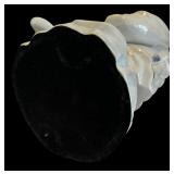 Vintage Asian Blue and White Fisherman Figurine