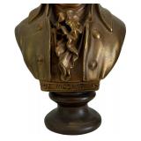 Mozart Bust Sculpture by Armor Bronze