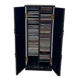 Book Motif CD Holder with CDs