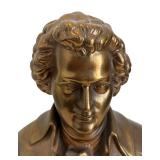 Mozart Bust Sculpture by Armor Bronze