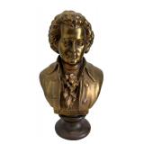 Mozart Bust Sculpture by Armor Bronze