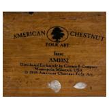 "Hannah" and "Isaac" Figurines by American Chestnut