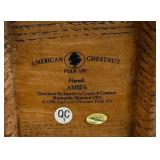 "Hannah" and "Isaac" Figurines by American Chestnut