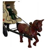 Vintage Cast Iron Ice Truck Toy