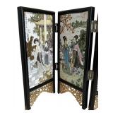 Pretty Petite Asian Table Top Screen