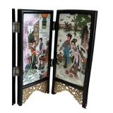 Pretty Petite Asian Table Top Screen
