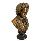 Beethoven Bust Sculpture by Armor Bronze