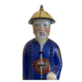 Vintage Chinese Emperor Kangxi of the Qing Dynasty