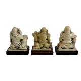 Hear No, See No, Say No Asian Figurines