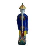 Vintage Chinese Emperor Kangxi of the Qing Dynasty