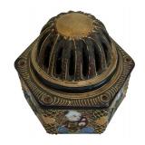 Japanese Moriage Gilded Incense Burner