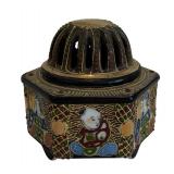 Japanese Moriage Gilded Incense Burner