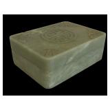 Vintage Chinese Hardstone Box with Purity and Moral Integrity Symbol