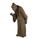 Asian Style Shelf with Miniature Figurines