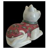 Chinese Cat Figurine