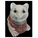 Chinese Cat Figurine