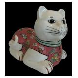 Chinese Cat Figurine