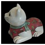 Chinese Cat Figurine
