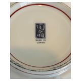 Japanese Plates and Bowl