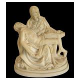 Vintage Virgin Mary Holding Jesus after the Crucifixion Sculpture by Michelangelo